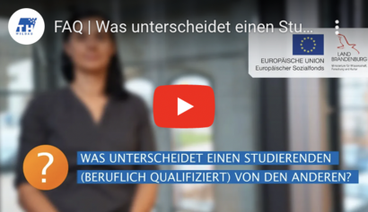 Was unterscheidet einen Studierenden (beruflichqualifiziert) von den Anderen?