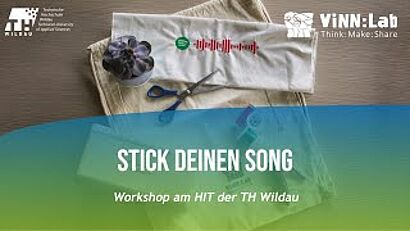 Grafik für ViNN:Lab Workshop, Thema Stick deinen Song