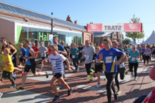 Läuferinnen und Läufer beim Start des Runners‘ Day im Jahr 2019