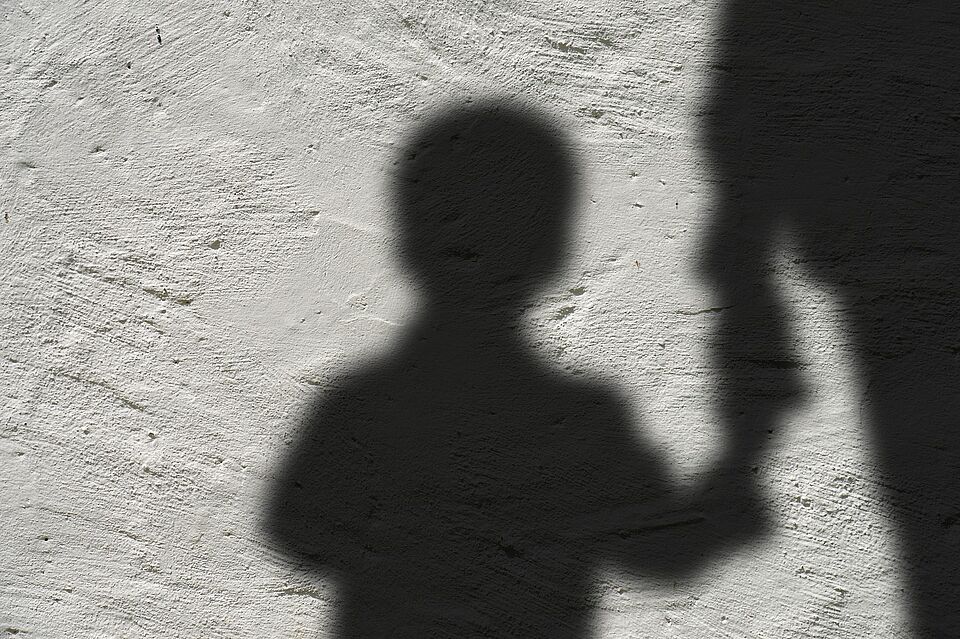 Schatten von einem Bild 