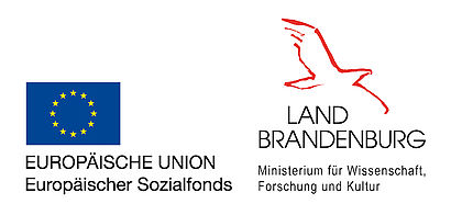 Logobanner ESF-Förderung Land Brandenburg