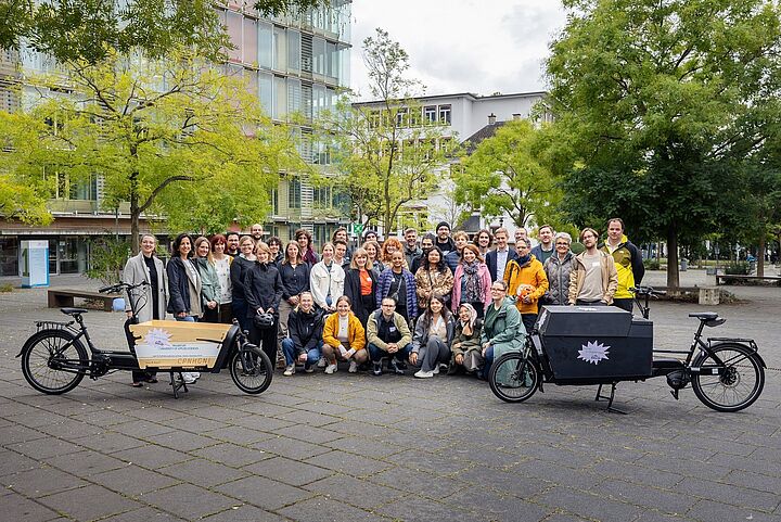 Gruppenfoto Wissenschaftsforum Radverkehr 2024