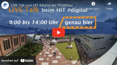 Video-Screenshot Live-Talk beim HIT #digital der TH-Wildau