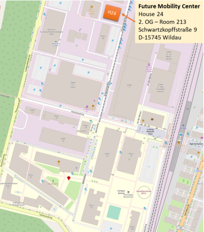 Lageplan zum FMC