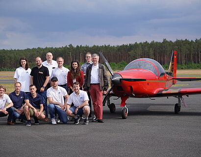 Das Team des Fachgebietes Luftfahrttechnik