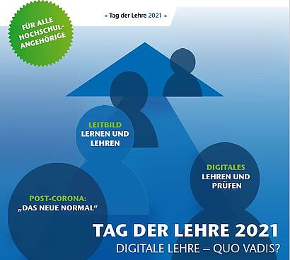 Logo für Tag der Lehre 2021 - Digitale Lehre – Quo Vadis?