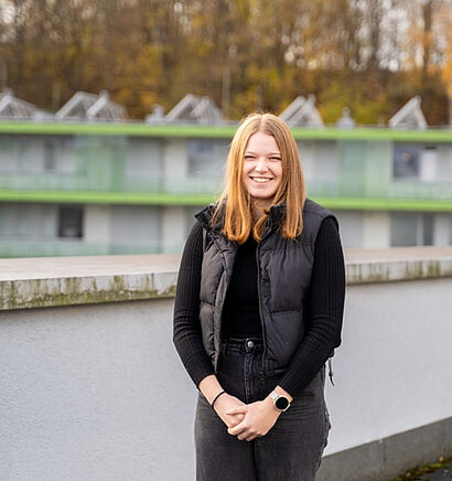 Studentische Beschäftigte Paula Schneegaß