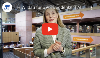 Video-Screenshot TH Wildau für #Vorwegdenker, Alesia, Studiengang Europäisches Management