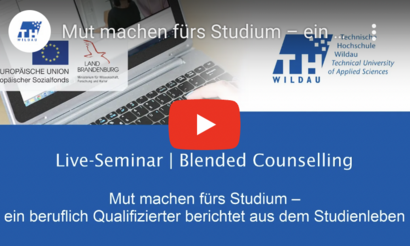 Mut machen fürs Studium – ein beruflich Qualifizierter berichtet.