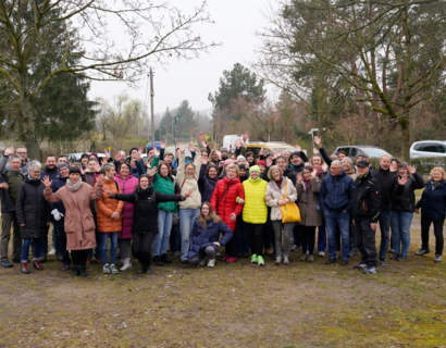 Wandertag 2025 Gruppenfoto Gruppe posiert für Kamera