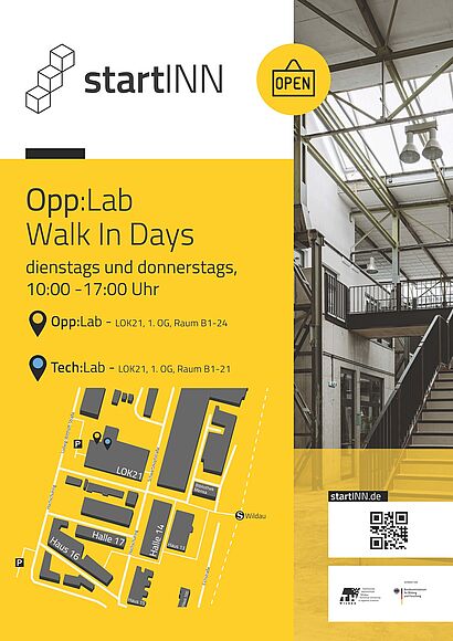 Walk in Days im Opp:Lab