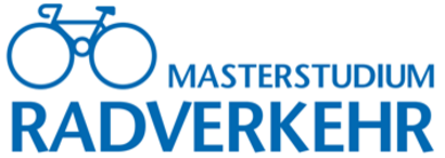 Logo Masterstudium Radverkehr